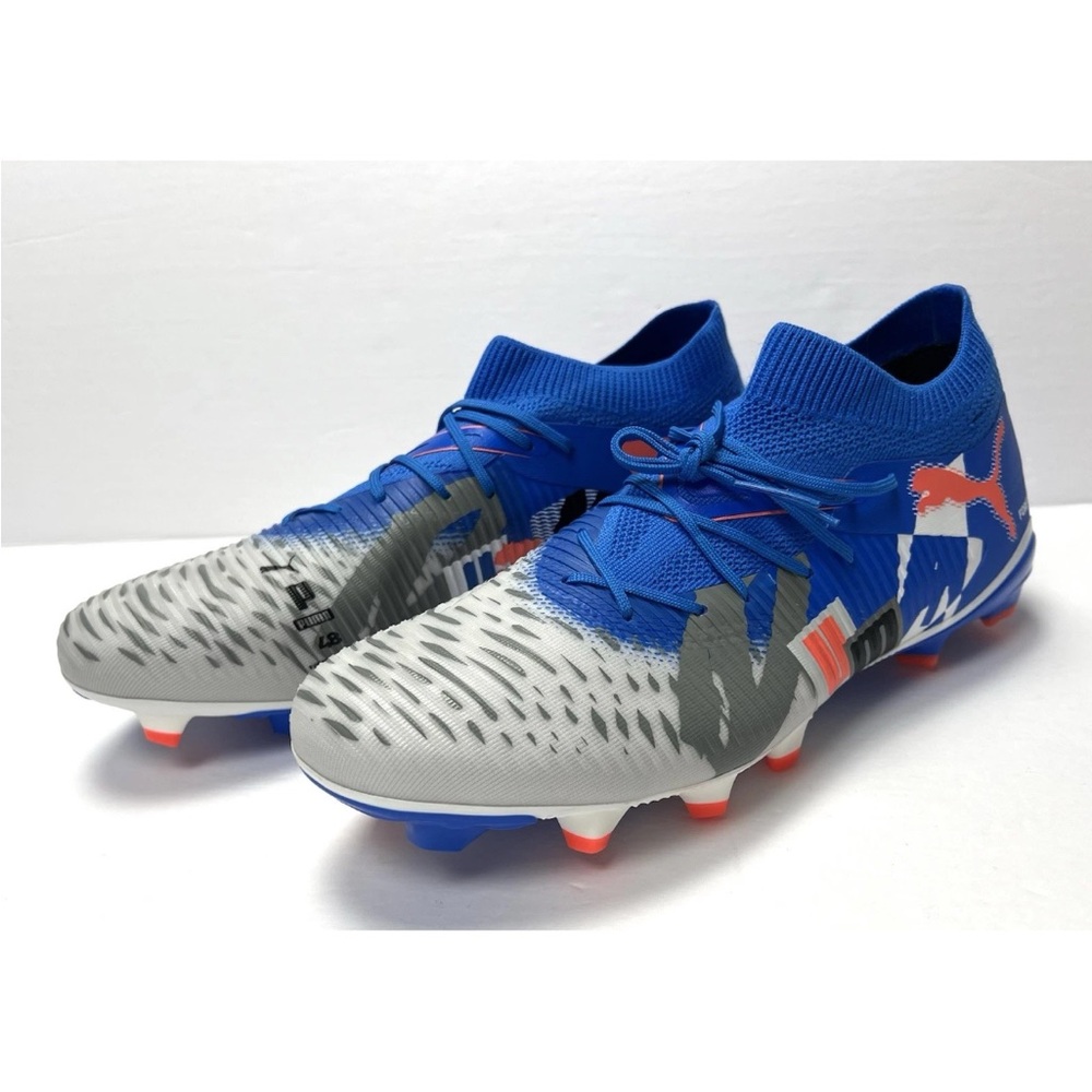Puma Future 8 Match Forever FG AG Soccer Cleats Shoes Blue 108423-01 Men Sz 9.5